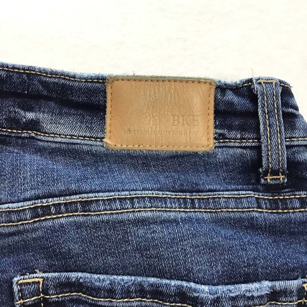 BKE Billie Slim Fit High Rise Flare Jeans Blue Demin W28 L 37.5 Retro Y2K - Picture 12 of 14